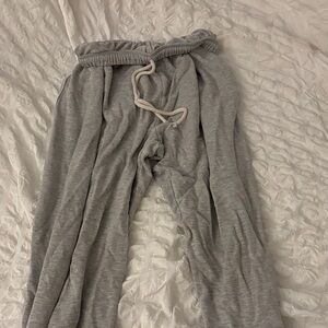 Cozy Gray woman’s aerie Jogger sweats